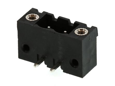 Molex 39536 Series Right Angle Through Hole PCB Header, 2 Contact(s), 5.8 mm Pitch, 1 Row(s), Shrouded [39536-0002]; 684-413