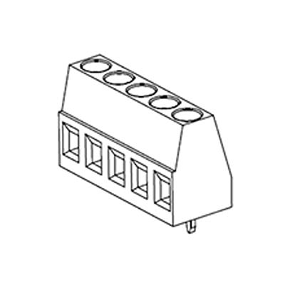 Molex, 5mm Pitch, 39543, 10 Way, Vertical, Pluggable Terminal Block, PCB Mount, 39543-3010 [39543-3010]; 684-416