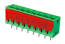 Molex, 5mm Pitch, 39700, 3 Way, Vertical, Pluggable Terminal Block, Panel Mount, 39700-0903 [39700-0903]; 684-417