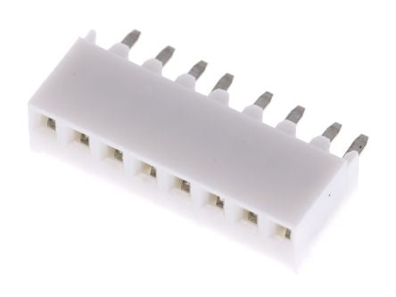 Molex 4455 Series Vertical Through Hole PCB Header, 8 Contact(s), 2.54 mm Pitch, 1 Row(s), Shrouded [22-02-7083]; 684-432