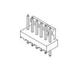 Molex 4380 Series Vertical PCB PCB Header, 6 Contact(s), 2.54 mm Pitch, 1 Row(s), Unshrouded [22-04-2063]; 684-433