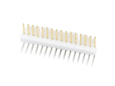 Molex 7478 Series Right Angle Through Hole PCB Header, 16 Contact(s), 2.54 mm Pitch, 1 Row(s), Shrouded [22-12-2164]; 684-439