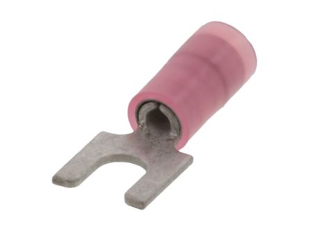 Molex 19139 Pink Insulated Male Spade Connector, Spade Block [19139-0011]; 684-526