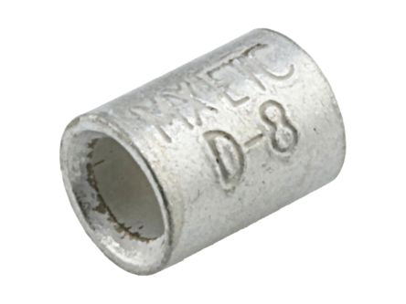 Molex, 19205 Parallel Splice Connector, Silver, Uninsulated, Tin 8 AWG [19205-0004]; 684-533