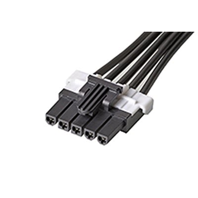 Molex 5 Way Female Mini-Fit TPA2 to 5 Way Female Mini-Fit TPA2 Wire to Board Cable Assembly, 300mm [145135-0503]; 684-573