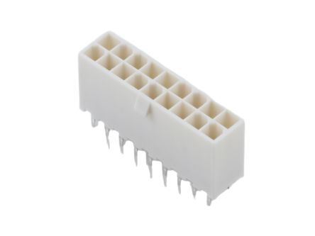 Molex 5566 Series Vertical PCB PCB Header, 18 Contact(s), 4.2 mm Pitch, 2 Row(s), Shrouded [39-28-8180]; 684-584