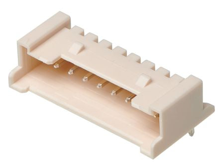 Molex 35363 Series Right Angle Through Hole PCB Header, 9 Contact(s), 2 mm Pitch, 1 Row(s), Shrouded [35363-0960]; 684-638