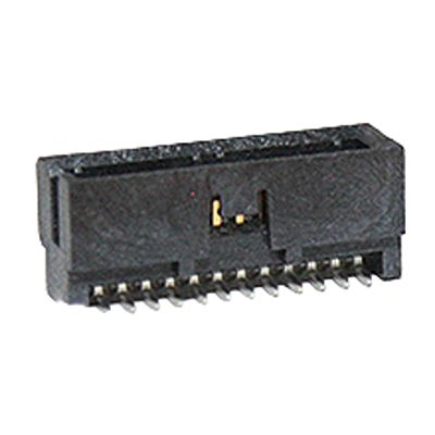 Molex 200989 Series Vertical Surface PCB Header, 12 Contact(s), 1.27 mm Pitch, 2 Row(s), Shrouded [200989-0012]; 684-651