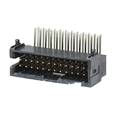 Molex 201021 Series Right Angle Through Hole PCB Header, 24 Contact(s), 1.27 mm Pitch, 2 Row(s), Shrouded [201021-2024]; 684-652