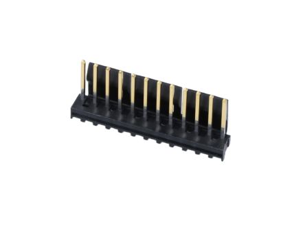 Molex 171813 Series Vertical Through Hole PCB Header, 12 Contact(s), 3.96 mm Pitch, 1 Row(s), Shrouded [171813-1012]; 684-750