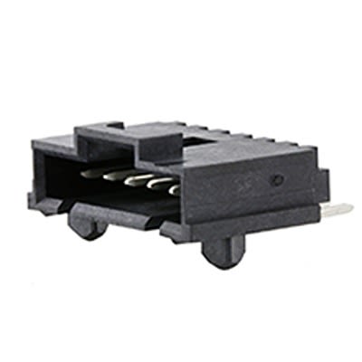 Molex 171977 Series Right Angle Through Hole PCB Header, 2 Contact(s), 2.54 mm Pitch, 1 Row(s), Shrouded [171977-0002]; 684-754