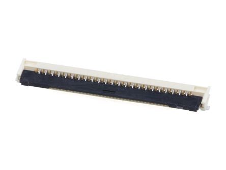 Molex, 2005, 200528-0231 1mm Pitch 23 Way Right Angle FPC Connector, Bottom Contact [200528-0231]; 684-781