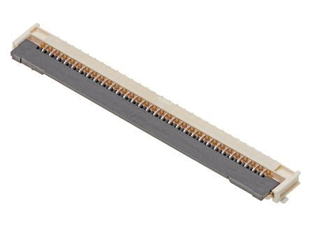 Molex, 2005, 200528-0301 1mm Pitch 30 Way Right Angle FPC Connector, Bottom Contact [200528-0301]; 684-783