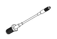 Molex 89761 Series Male MMCX to Male SMA, 304.8mm, RG178 Coaxial, Terminated50 Ω [89761-6801]; 684-786