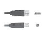Molex , Male USB A to Male USB B, 6.6ft [68806-0004]; 684-791