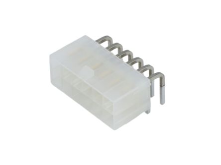 Molex 5569 Series Right Angle PCB PCB Header, 12 Contact(s), 4.2 mm Pitch, 2 Row(s), Shrouded [39-30-1121]; 684-808