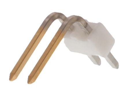 Molex 4094 Series Right Angle PCB PCB Header, 2 Contact(s), 2.54 mm Pitch, 1 Row(s), Unshrouded [22-12-2021]; 684-836