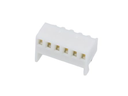 Molex 4455 Series Right Angle Through Hole PCB Header, 6 Contact(s), 2.54 mm Pitch, 1 Row(s), Shrouded [22-16-2060]; 684-841