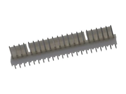 Molex 6373 Series Vertical Through Hole PCB Header, 22 Contact(s), 2.54 mm Pitch, 1 Row(s), Shrouded [22-23-2221]; 684-847
