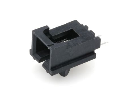 Molex 70634 Series Right Angle Surface PCB Header, 2 Contact(s), 2.54 mm Pitch, 1 Row(s), Shrouded [15-91-2025]; 684-891