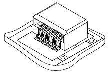 Molex zSFP+ I/O Connector Female 20-Position, 170382-0002 [170382-0002]; 684-909