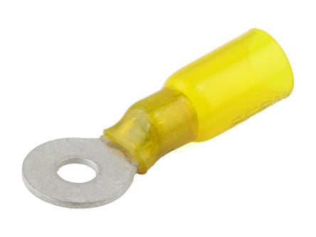 Molex Insulated Ring Terminal, M5 Stud Size, Yellow [19164-0065]; 684-930