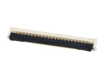 Molex, 2005, 200528-0211 1mm Pitch 21 Way Right Angle FPC Connector, Bottom Contact [200528-0211]; 684-952