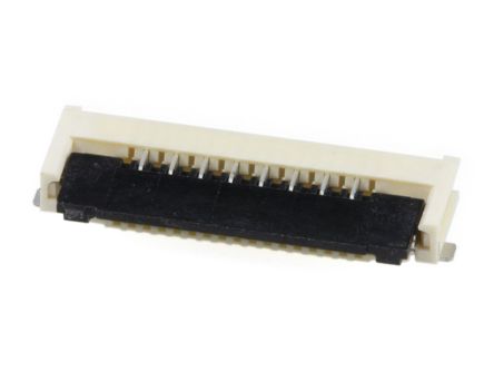 Molex, 2005, 200529-0080 1mm Pitch 8 Way Right Angle FPC Connector, ZIF [200529-0080]; 684-954