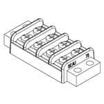 Molex Terminal Strip, 4 Contact, 0.438mm Pitch, 2 Row [38780-0122]; 685-010