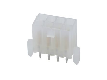 Molex 5566 Series Vertical PCB PCB Header, 8 Contact(s), 4.2 mm Pitch, 2 Row(s), Shrouded [39-29-9085]; 685-018
