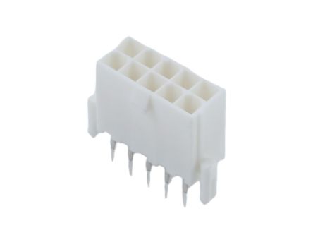 Molex 5566 Series Vertical PCB PCB Header, 10 Contact(s), 4.2 mm Pitch, 2 Row(s), Shrouded [39-29-9109]; 685-019
