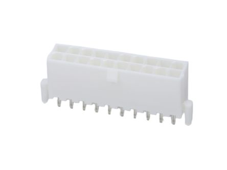 Molex 5566 Series Vertical PCB PCB Header, 20 Contact(s), 4.2 mm Pitch, 2 Row(s), Shrouded [39-29-9207]; 685-022