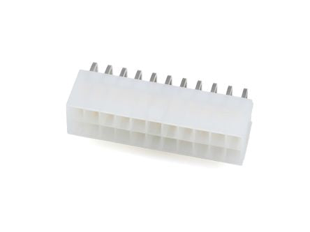 Molex 5569 Series Right Angle Through Hole PCB Header, 22 Contact(s), 4.2 mm Pitch, 2 Row(s), Shrouded [39-30-1221]; 685-023
