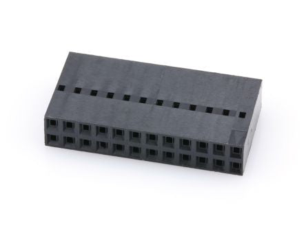 Molex, 70450 Female Connector Housing, 2.54mm Pitch, 24 Way, 2 Row [22-55-2241]; 685-046