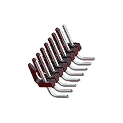 Molex 41672 Series Right Angle Through Hole PCB Header, 4 Contact(s), 3.96 mm Pitch, 1 Row(s), Unshrouded [26-48-2046]; 685-060
