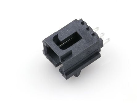 Molex 171977 Series Right Angle Surface PCB Header, 3 Contact(s), 2.54 mm Pitch, 1 Row(s), Shrouded [171977-0003]; 685-114