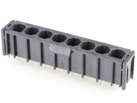 Molex 172042 Series Vertical Through Hole PCB Header, 8 Contact(s), 7.5 mm Pitch, 1 Row(s), Shrouded [172042-0802]; 685-116