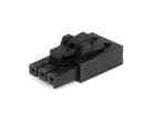 Molex, 172256 Receptacle Crimp Connector Housing, 3.5mm Pitch, 3 Way, 1 Row [172256-1103]; 685-118