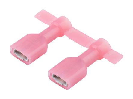 Molex 19003 Pink Insulated Female Spade Connector, Quick Disconnect, 4.75 x 0.81mm Tab Size [19003-0108]; 685-132