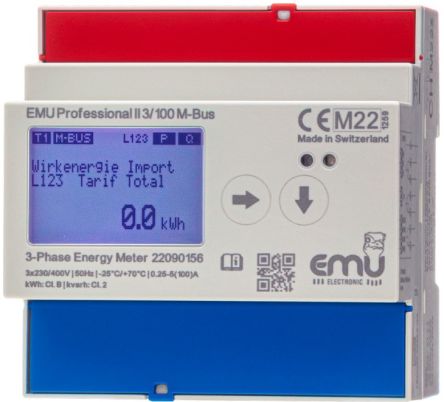 EMU Electronic AG 3 Phase LCD Display Digital Power MeterPower [P20A000M]; 686-821