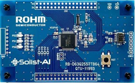 ROHM ML63Q2557-NNNTBZWBY Evaluation Board for ML63Q2557 Predictive Failure Detection In Industrial Equipment [RB-D63Q2557TB64]; 687-434