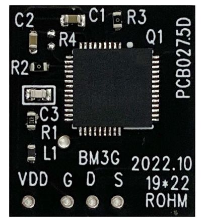ROHM BM3G005UV Evaluation Board Evaluation Board for BM3G005MUV Replace The Traditional Discrete Power Switches Such As [BM3G005MUV-EVK-003]; 687-437