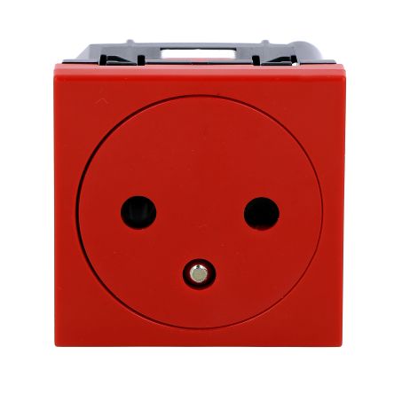 Legrand 0771 Red Plug Socket, 2 Poles, 16A, Indoor Use [077133]; 687-909