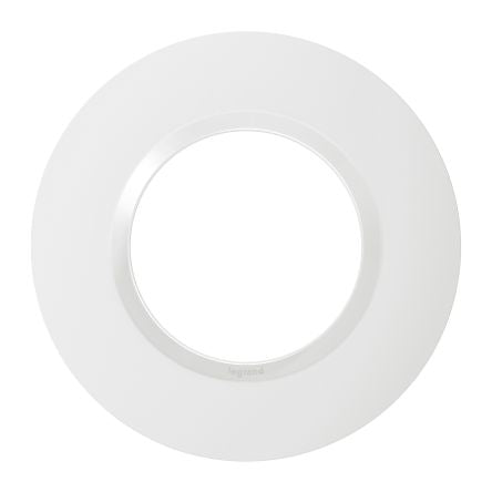 Legrand White 1 Gang Cover Plate Plastic Faceplates & Mounting Plates [600980]; 687-928