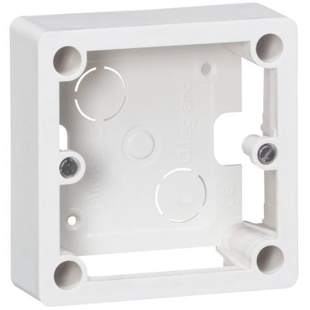 Legrand White Cover Plate Plastic Faceplates & Mounting Plates [055849]; 687-946