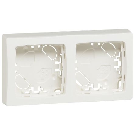 Legrand White Cover Plate Plastic Faceplates & Mounting Plates [086092]; 687-978