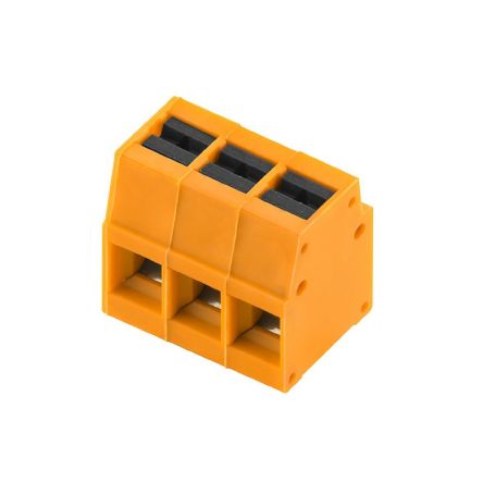 Weidmüller 2786540000 Series PCB Terminal Block, 3-Contact, 5mm Pitch, Push-In, 1-Row, Solder Termination [2786540000]; 688-016