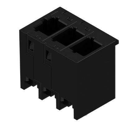 Weidmüller 8000072430 Series Straight Plug-In PCB Socket, 3-Contact, 1-Row, 5mm Pitch, Push In Termination [8000072430]; 688-066