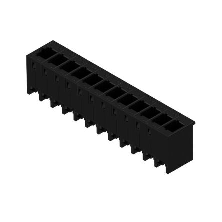 Weidmüller 8000072470 Series Straight Plug-In PCB Socket, 12-Contact, 1-Row, 5mm Pitch, Push In Termination [8000072470]; 688-087