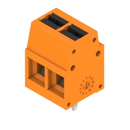 Weidmüller 2786530000 Series PCB Terminal Block, 2-Contact, 5mm Pitch, Push-In, 1-Row, Solder Termination [2786530000]; 688-135
